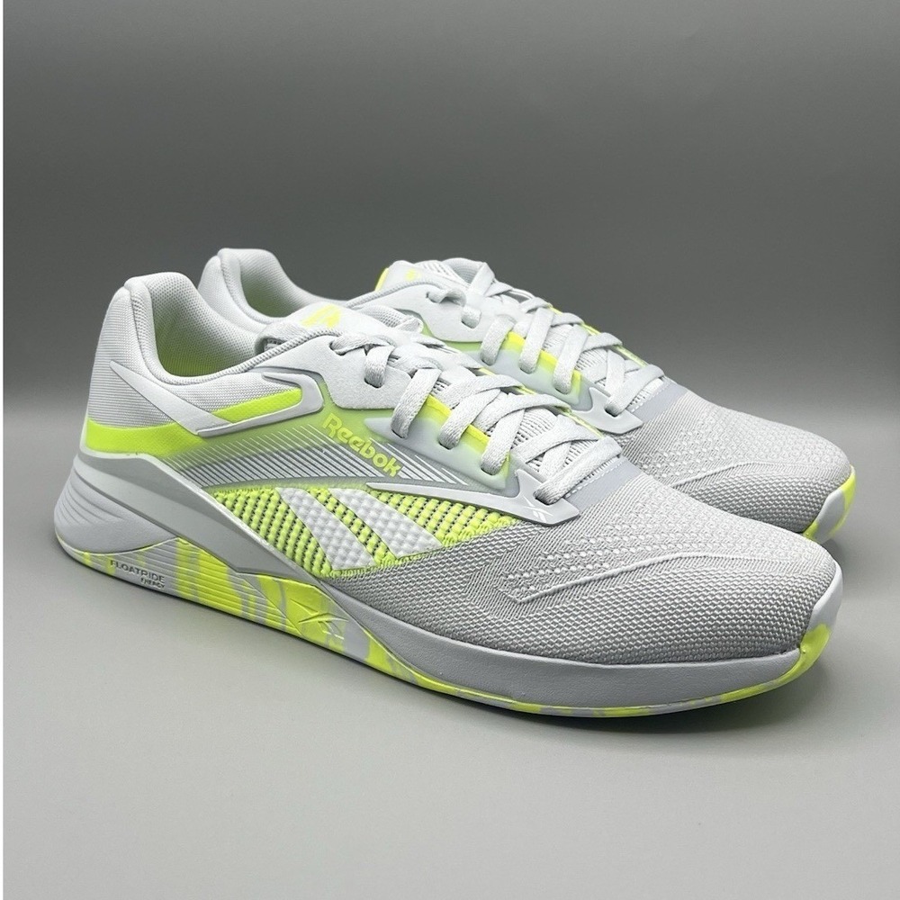 Reebok Nano X4 Lime Green Crossfit Training Shoes - Men's Size 10.5 NEW